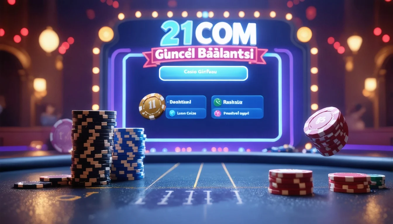 21COM Güncel Giriş - Resmi Bağlantı ve Bonuslar